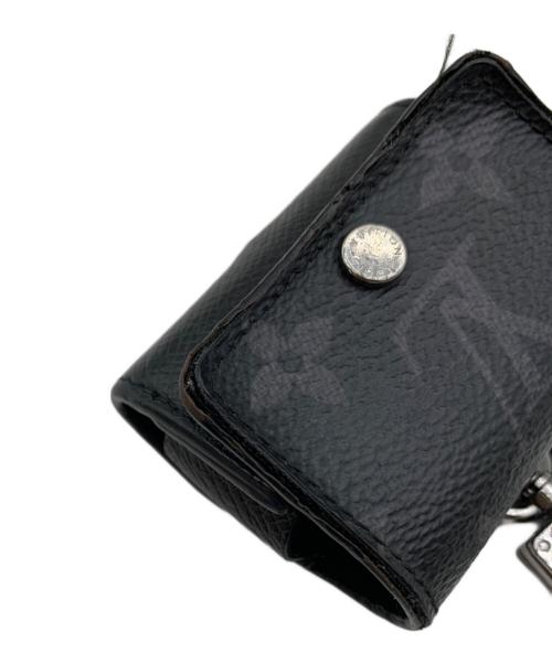 LOUIS VUITTON（ルイ ヴィトン）LOUIS VUITTON (ルイ ヴィトン) イヤホンポーチ ブラックの古着・服飾アイテム