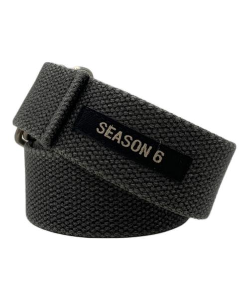 YEEZY SEASON6（イージーシーズン6）YEEZY SEASON6 (イージーシーズン6) Web Belt グレーの古着・服飾アイテム