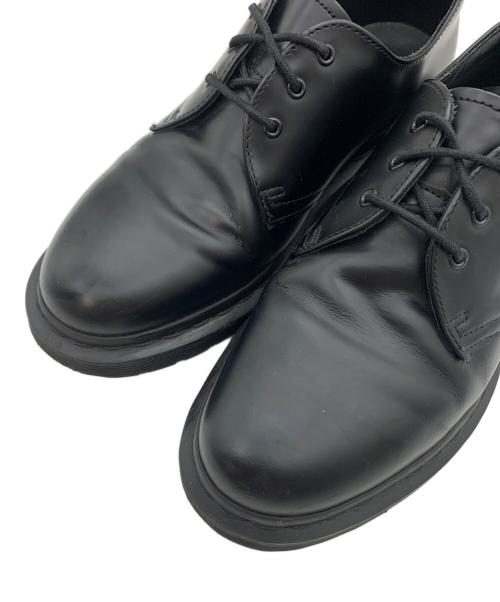 Dr.Martens（ドクターマーチン）Dr.Martens (ドクターマーチン) 3ホールシューズ ブラック サイズ:UK7の古着・服飾アイテム
