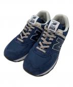 NEW BALANCEニューバランス）の古着「ML574EVN」｜ネイビー