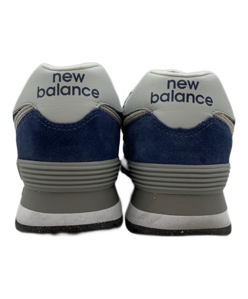 NEW BALANCE（ニューバランス）NEW BALANCE (ニューバランス) ML574EVN ネイビー サイズ:28.0cmの古着・服飾アイテム