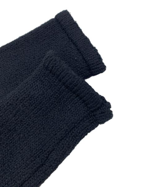 CLANE（クラネ）CLANE (クラネ) COTTON SHORT KNIT TOPS ブラック サイズ:2の古着・服飾アイテム