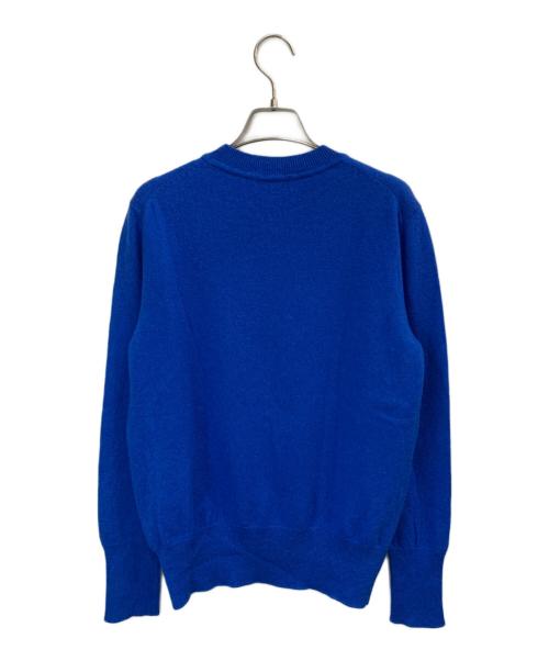 BARNEYS NEWYORK（バーニーズ・ニューヨーク）BARNEYS NEWYORK (バーニーズ・ニューヨーク) 薄手ニット ブルー サイズ:38の古着・服飾アイテム