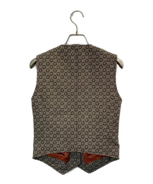 GUCCI（グッチ）GUCCI (グッチ) ジレ ブラウン サイズ:38の古着・服飾アイテム
