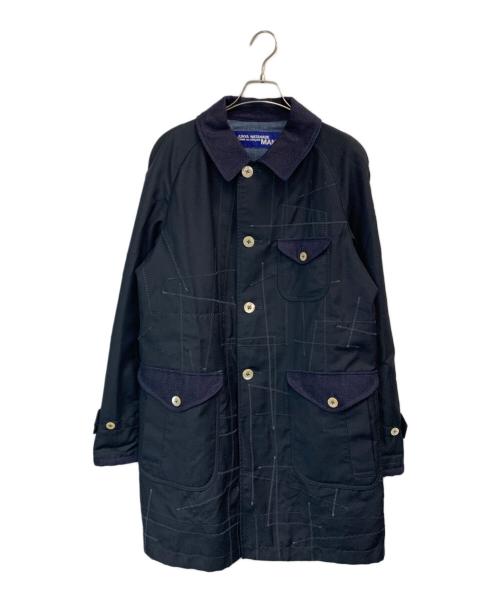 COMME des GARCONS JUNYA WATANABE MAN（コム デ ギャルソン ジュンヤ ワタナベ マン）COMME des GARCONS JUNYA WATANABE MAN (コム デ ギャルソン ジュンヤ ワタナベ マン) コート ブラック サイズ:Mの古着・服飾アイテム