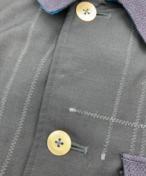 COMME des GARCONS JUNYA WATANABE MAN（コム デ ギャルソン ジュンヤ ワタナベ マン）COMME des GARCONS JUNYA WATANABE MAN (コム デ ギャルソン ジュンヤ ワタナベ マン) コート ブラック サイズ:Mの古着・服飾アイテム