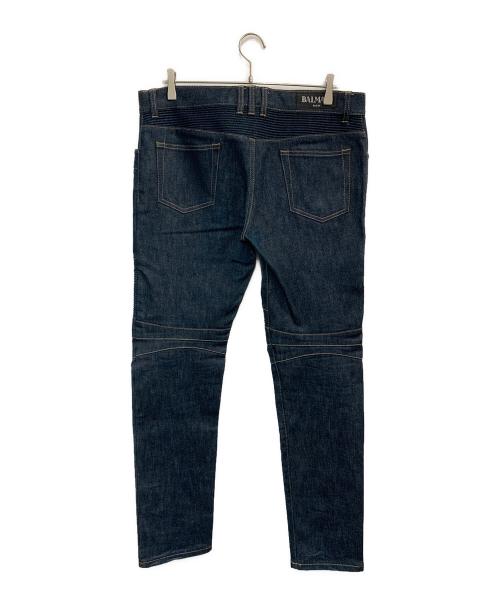 BALMAIN（バルマン）BALMAIN (バルマン) バイカーデニム インディゴ サイズ:34の古着・服飾アイテム