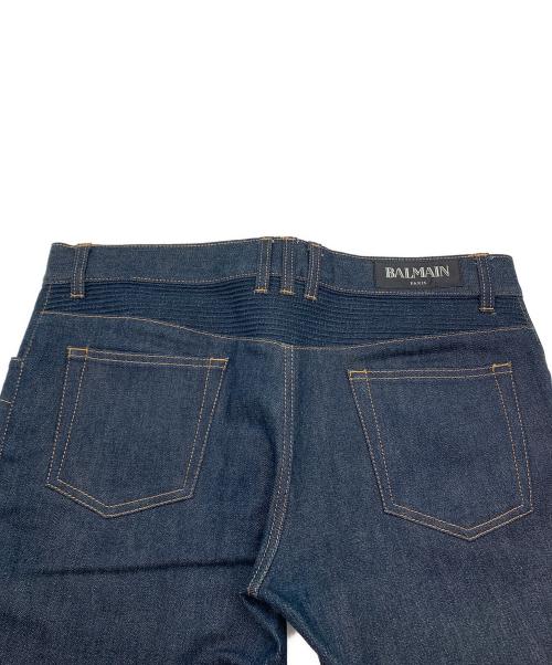 BALMAIN（バルマン）BALMAIN (バルマン) バイカーデニム インディゴ サイズ:34の古着・服飾アイテム