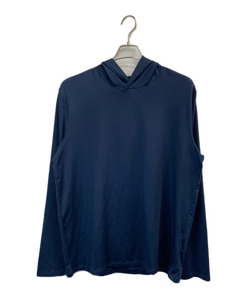 alo（アロ）alo (アロ) プルオーバーパーカー ネイビー サイズ:Lの古着・服飾アイテム