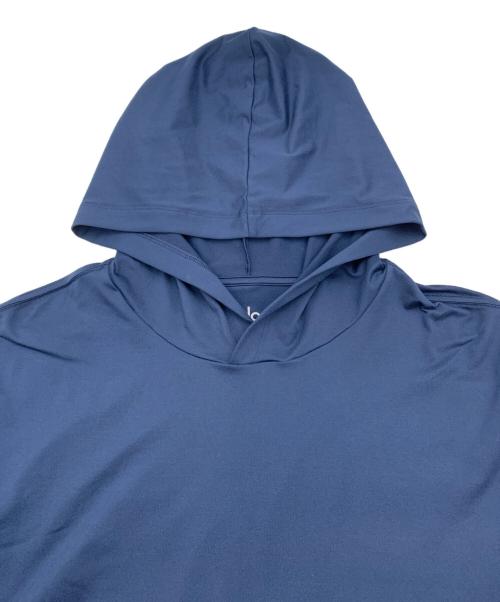 alo（アロ）alo (アロ) プルオーバーパーカー ネイビー サイズ:Lの古着・服飾アイテム