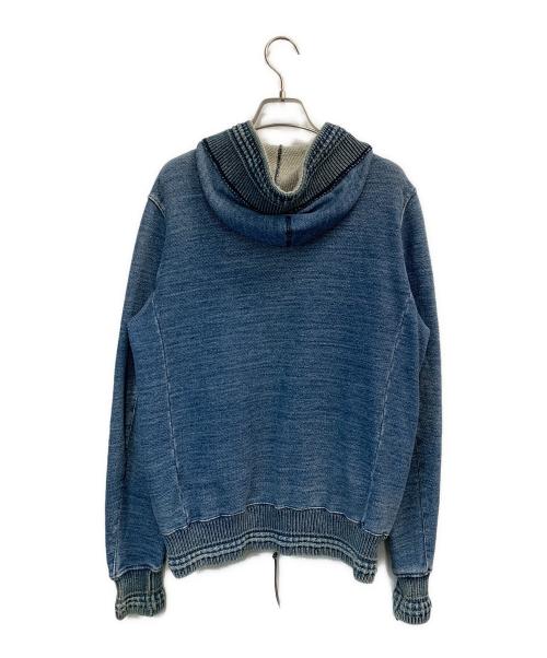 REMI RELIEF（レミレリーフ）REMI RELIEF (レミレリーフ) ジップパーカー インディゴ サイズ:Mの古着・服飾アイテム