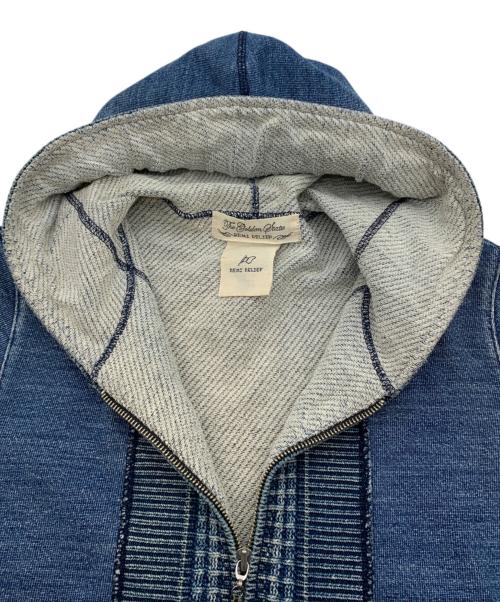 REMI RELIEF（レミレリーフ）REMI RELIEF (レミレリーフ) ジップパーカー インディゴ サイズ:Mの古着・服飾アイテム