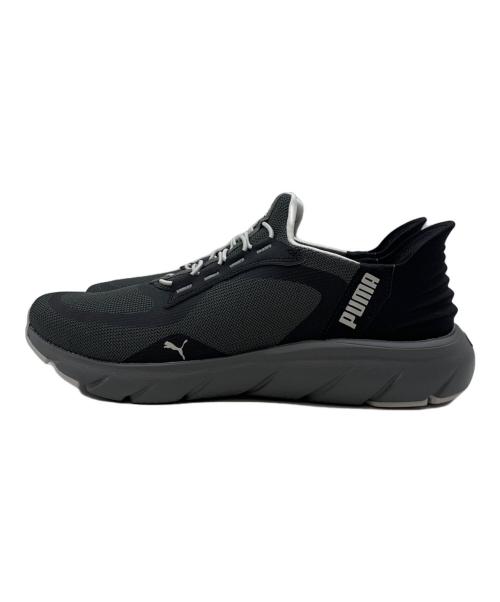 PUMA（プーマ）PUMA (プーマ) ソフトライド フレックスレース イーズイン ALT ワイド ランニングシューズ ダークグレー サイズ:27.0cmの古着・服飾アイテム