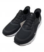 PUMAプーマ）の古着「ソフトライド フレックスレース イーズイン ALT ワイド ランニングシューズ」｜ブラック