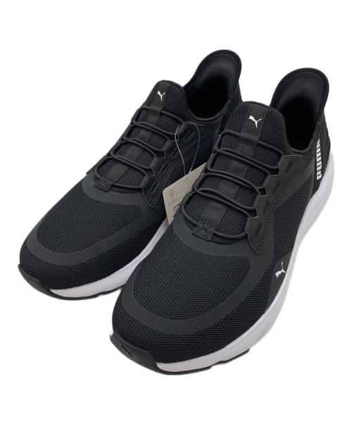 PUMA（プーマ）PUMA (プーマ) ソフトライド フレックスレース イーズイン ALT ワイド ランニングシューズ ブラック サイズ:28.0cmの古着・服飾アイテム