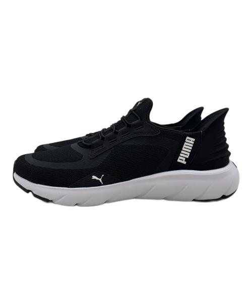 PUMA（プーマ）PUMA (プーマ) ソフトライド フレックスレース イーズイン ALT ワイド ランニングシューズ ブラック サイズ:28.0cmの古着・服飾アイテム