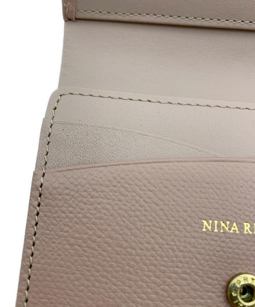 NINA RICCI（ニナリッチ）NINA RICCI (ニナリッチ) 2つ折り財布/ジャルダンパース ピンクの古着・服飾アイテム