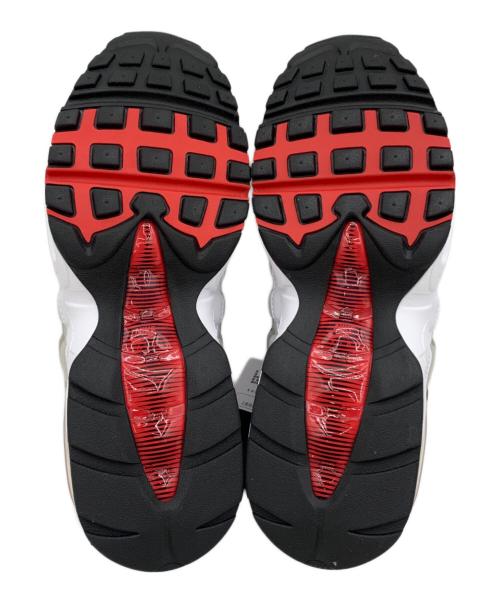 NIKE（ナイキ）NIKE (ナイキ) AIR MAX 95 BIG BUBBLE PREMIUM ホワイト×レッド サイズ:26.5cmの古着・服飾アイテム