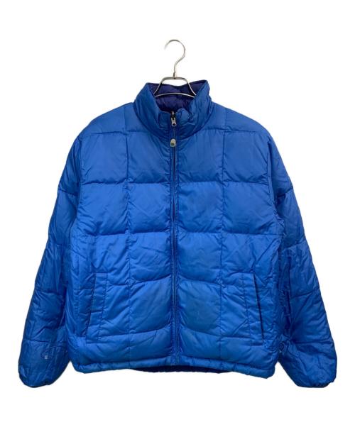 L.L.Bean（エルエルビーン）L.L.Bean (エルエルビーン) リバーシブルダウンジャケット ブルー サイズ:Mの古着・服飾アイテム