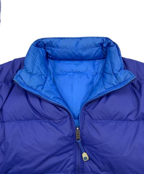 L.L.Bean（エルエルビーン）L.L.Bean (エルエルビーン) リバーシブルダウンジャケット ブルー サイズ:Mの古着・服飾アイテム