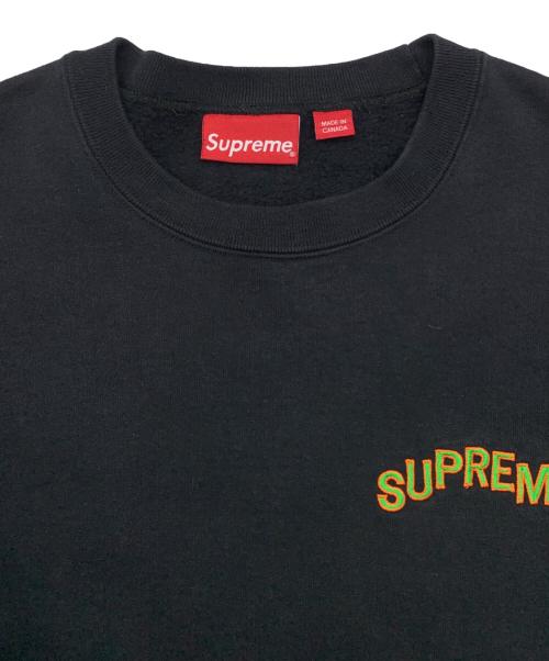 SUPREME（シュプリーム）SUPREME (シュプリーム) Step Arc Crewneck ブラック サイズ:Sの古着・服飾アイテム