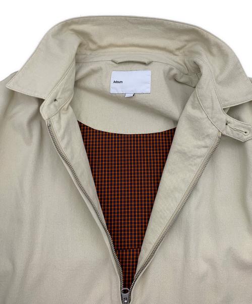 adsum（アドサム）adsum (アドサム) CREW JACKET ベージュ サイズ:Lの古着・服飾アイテム