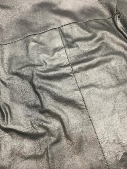 ZARA（ザラ）ZARA (ザラ) レザーハイネックボンバージャケット ブラック サイズ:Mの古着・服飾アイテム
