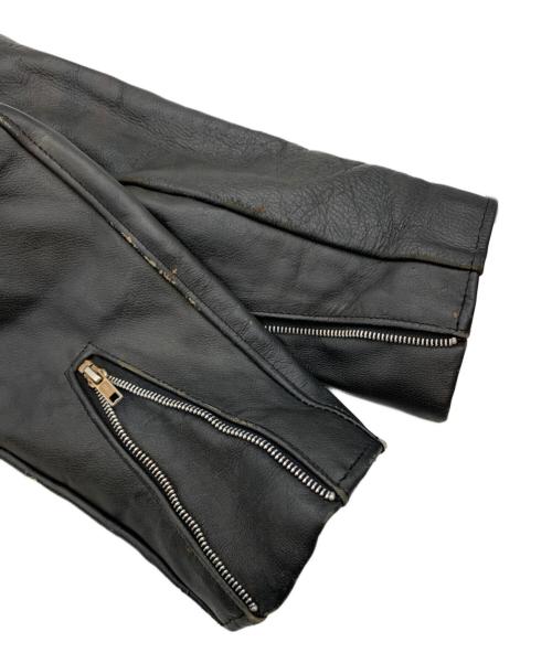 Schott（ショット）Schott (ショット) ライダースジャケット ブラック サイズ:40の古着・服飾アイテム