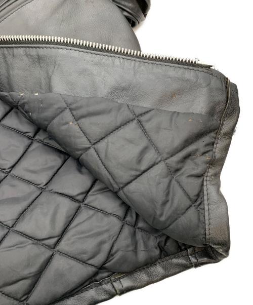 Schott（ショット）Schott (ショット) ライダースジャケット ブラック サイズ:40の古着・服飾アイテム