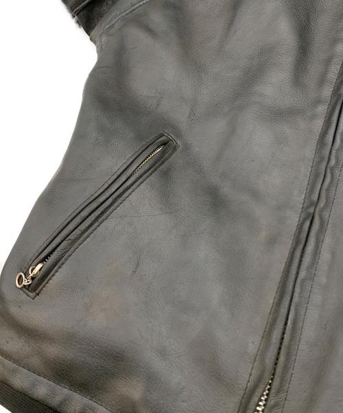 Schott（ショット）Schott (ショット) ライダースジャケット ブラック サイズ:40の古着・服飾アイテム