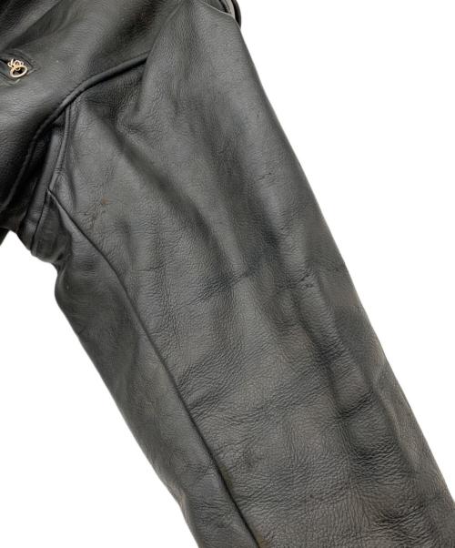 Schott（ショット）Schott (ショット) ライダースジャケット ブラック サイズ:40の古着・服飾アイテム
