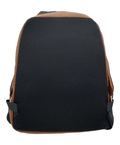 COACH（コーチ）COACH (コーチ) Charles Backpack In Patchwork Leather ブラウン×ベージュ×グレーの古着・服飾アイテム