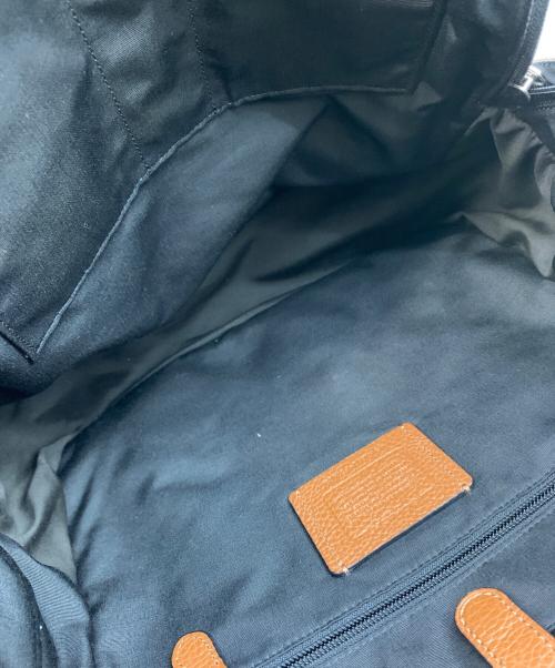 COACH（コーチ）COACH (コーチ) Charles Backpack In Patchwork Leather ブラウン×ベージュ×グレーの古着・服飾アイテム
