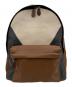 COACH（コーチ）の古着「Charles Backpack In Patchwork Leather」｜ブラウン×ベージュ×グレー