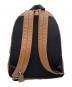 COACH (コーチ) Charles Backpack In Patchwork Leather ブラウン×ベージュ×グレー：15000円
