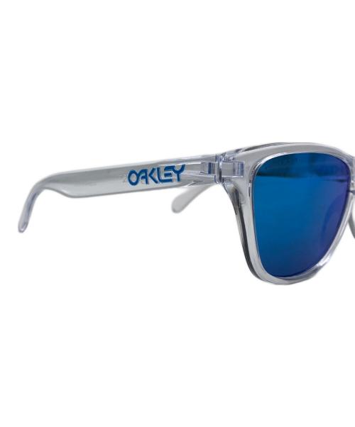OAKLEY（オークリー）OAKLEY (オークリー) ユースフィットサングラス ホワイト×ブルーの古着・服飾アイテム