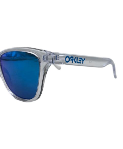 OAKLEY（オークリー）OAKLEY (オークリー) ユースフィットサングラス ホワイト×ブルーの古着・服飾アイテム