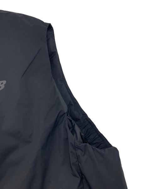 NEW BALANCE（ニューバランス）NEW BALANCE (ニューバランス) ダウンベスト ブラック サイズ:2XLの古着・服飾アイテム