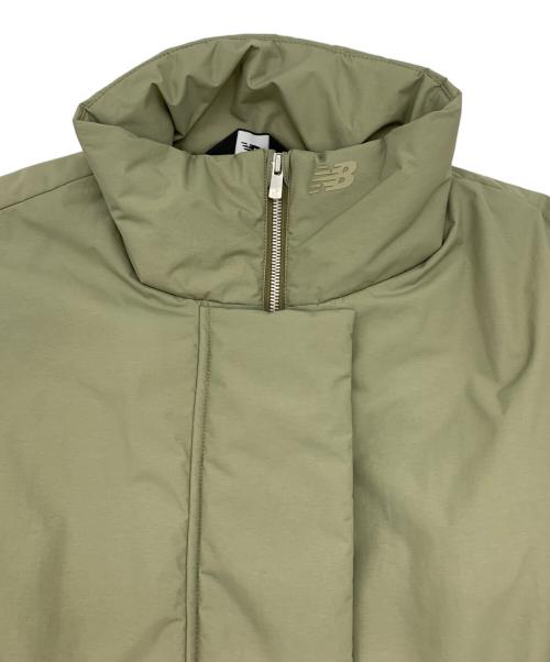 NEW BALANCE（ニューバランス）NEW BALANCE (ニューバランス) MET24 Padded Stand Collar Jacket グリーン サイズ:Lの古着・服飾アイテム
