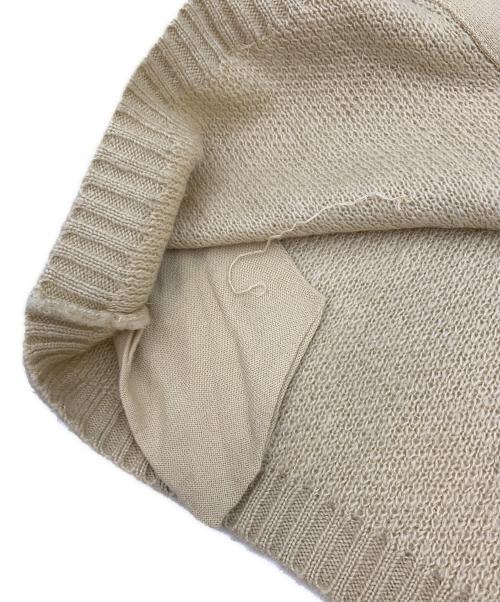 UNIVERD72（ユニバード72）UNIVERD72 (ユニバード72) 厚手カーディガン ベージュ サイズ:XLの古着・服飾アイテム