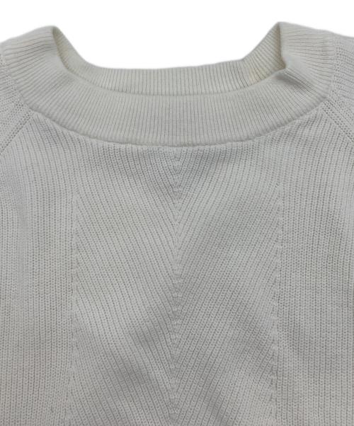 DEMYLEE（デミリー）DEMYLEE (デミリー) 薄手ニット ホワイト サイズ:XSの古着・服飾アイテム