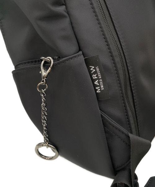 MARW UNITED ARROWS（マルゥ ユナイテッドアローズ）MARW UNITED ARROWS (マルゥ ユナイテッドアローズ) リュック ブラックの古着・服飾アイテム