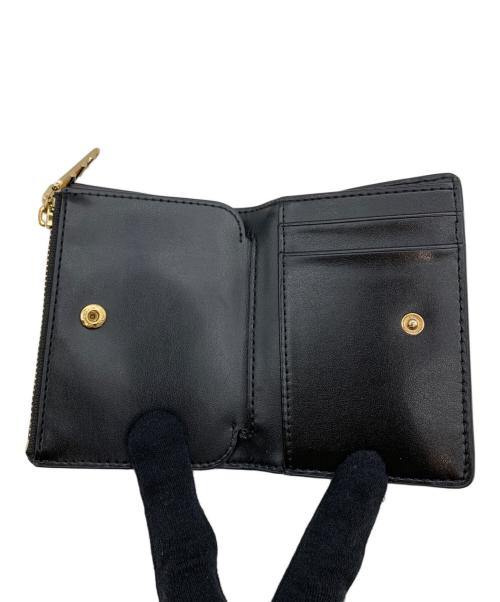 MICHAEL KORS（マイケルコース）MICHAEL KORS (マイケルコース) 2つ折り財布 ブラックの古着・服飾アイテム