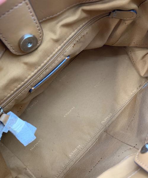COACH（コーチ）COACH (コーチ) ハンドバッグ ブラウンの古着・服飾アイテム