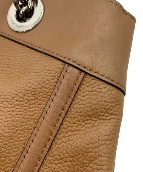 COACH（コーチ）COACH (コーチ) ハンドバッグ ブラウンの古着・服飾アイテム