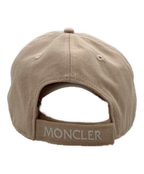 MONCLER（モンクレール）MONCLER (モンクレール) キャップ ベージュの古着・服飾アイテム