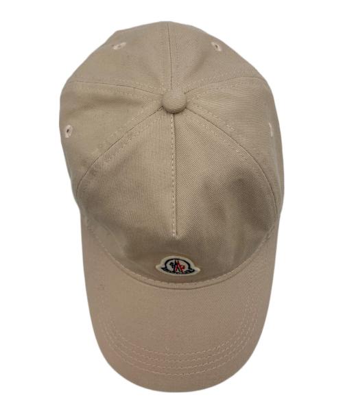 MONCLER（モンクレール）MONCLER (モンクレール) キャップ ベージュの古着・服飾アイテム