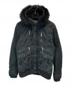 BURBERRY BLACK LABELバーバリーブラックレーベル）の古着「ジャケット」｜ブラック
