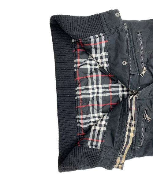 BURBERRY BLACK LABEL（バーバリーブラックレーベル）BURBERRY BLACK LABEL (バーバリーブラックレーベル) ジャケット ブラック サイズ:Mの古着・服飾アイテム