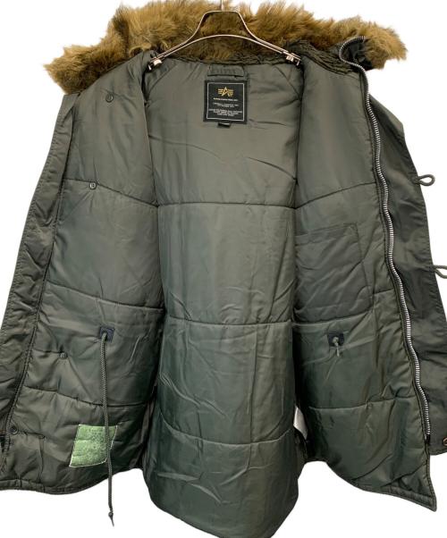 ALPHA INDUSTRIES（アルファインダストリーズ）ALPHA INDUSTRIES (アルファインダストリーズ) フライトジャケット カーキ サイズ:XLの古着・服飾アイテム